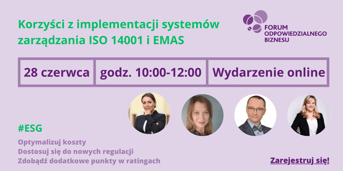 Webinar EMAS i ISO 14001